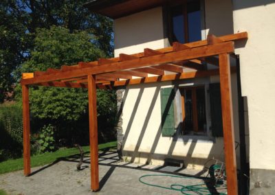 Pergola bois