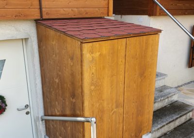 Meuble extérieur bois