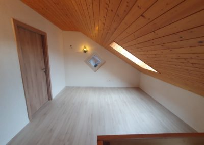 Parquet chêne, porte lambris